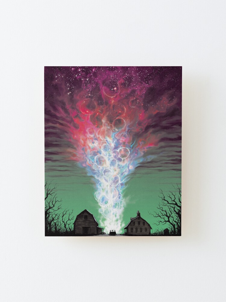 Alternate view of The Colour Out of Space - Colour Variant 3 Mounted Print
