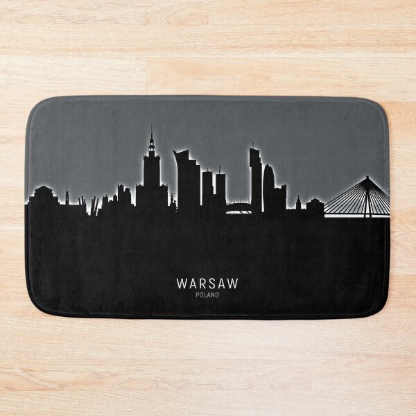 Item preview, Warsaw Poland Skyline designed and sold by ArtPrints.