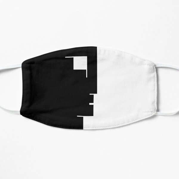 Bauhaus Square Face Flat Mask
