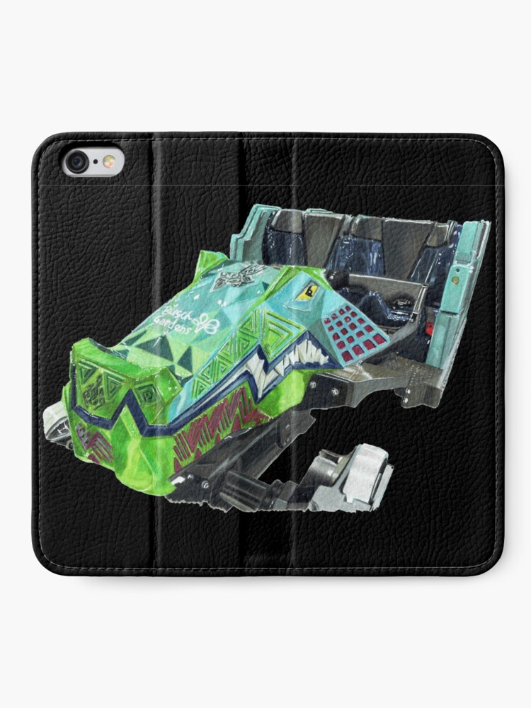 Alternate view of Iron Gwazi with background iPhone Wallet