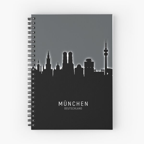 Item preview, Munich Germany Skyline designed and sold by ArtPrints.