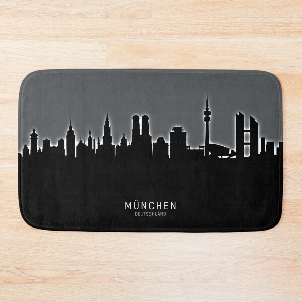 Item preview, Munich Germany Skyline designed and sold by ArtPrints.