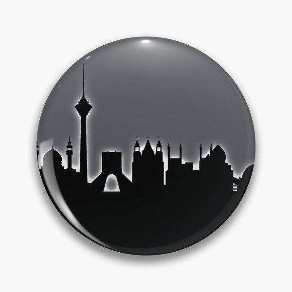 Item preview, Tehran Iran Skyline designed and sold by ArtPrints.