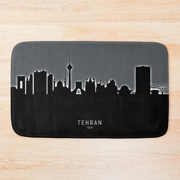 Item preview, Tehran Iran Skyline designed and sold by ArtPrints.