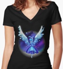 Lapislazuli - Steven Universum Shirt mit V-Ausschnitt