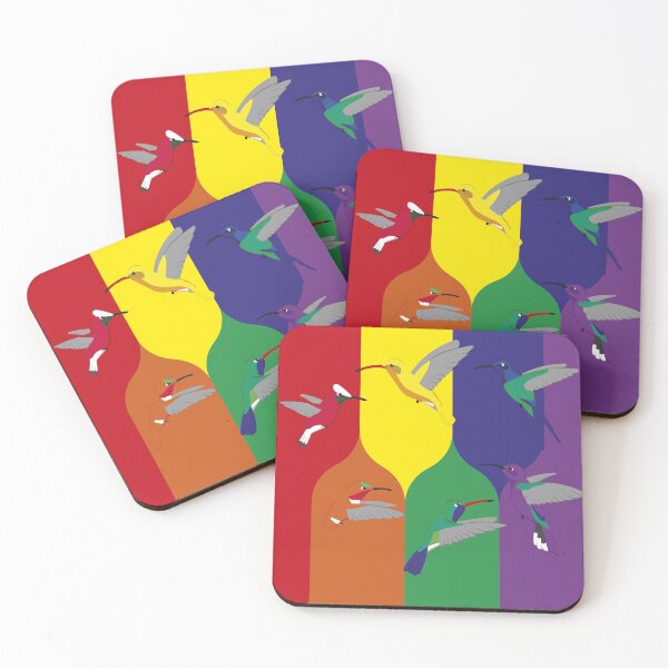 Item preview, Pride Hummingbirds designed and sold by ZolinStudio.