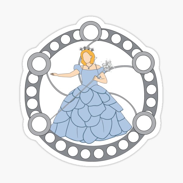 Item preview, Wicked Glinda the good witch designed and sold by Westsidesophie.