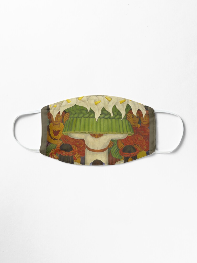 Flower Festival Feast Of Santa Anita Diego Rivera 1931 Mask By Eg0n Redbubble