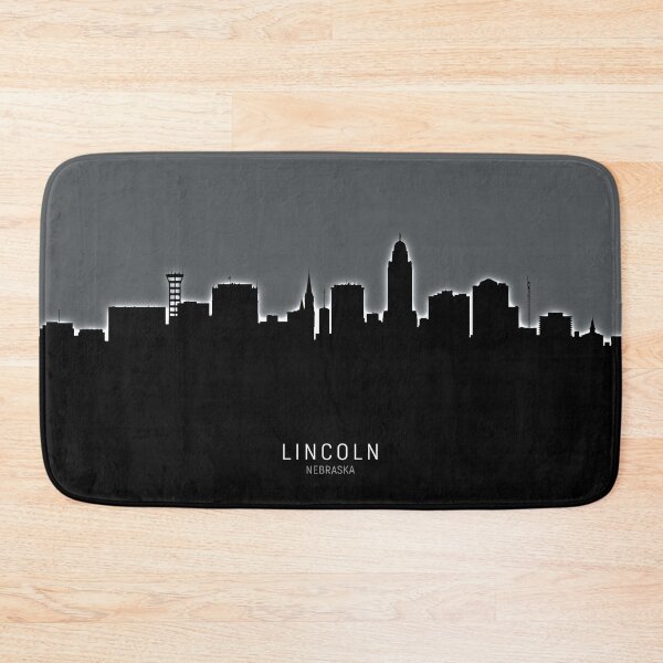 Artikelvorschau, Lincoln Nebraska Skyline entworfen und verkauft von ArtPrints.