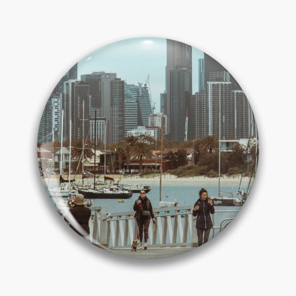 Artikelvorschau, Melbourne City - Vom St. Kilda Pier. entworfen und verkauft von DavidToolan.