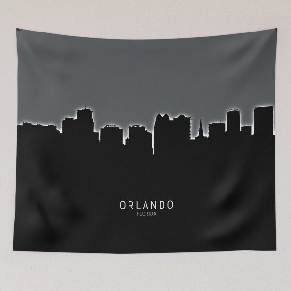 Artikelvorschau, Orlando Florida Skyline entworfen und verkauft von ArtPrints.