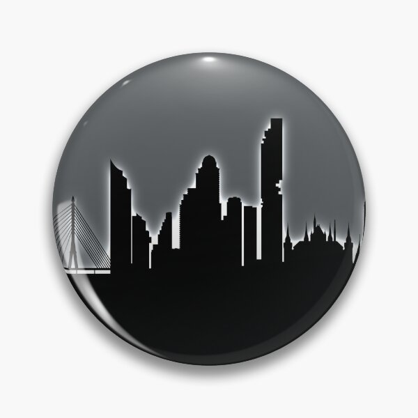 Item preview, Bangkok Thailand Skyline designed and sold by ArtPrints.