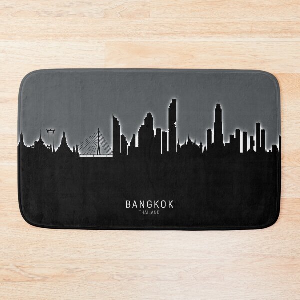 Item preview, Bangkok Thailand Skyline designed and sold by ArtPrints.