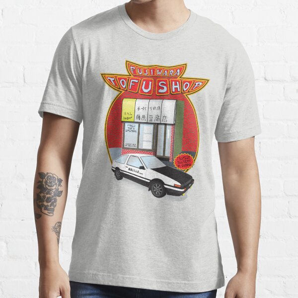 Initial D- Fujiwara Tofu Shop Essential T-Shirt