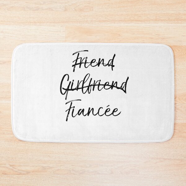 Item preview, Friend Girlfriend Marked Out Fiancée Engagement Gift Matching Bridal Party Gifts designed and sold by TNDesignStudio.