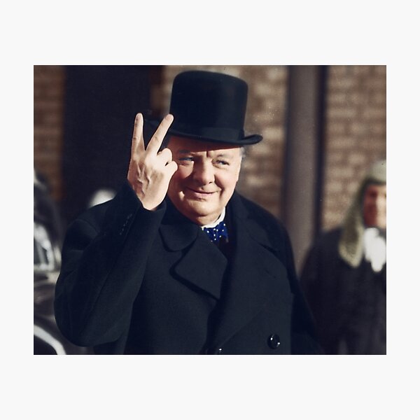 Item preview, Winston Churchill in Colour designed and sold by AndythephotoDr.
