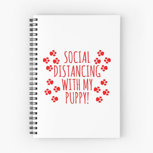 Item preview, Social Distancing with my Puppy | Typography designed and sold by rsty11.