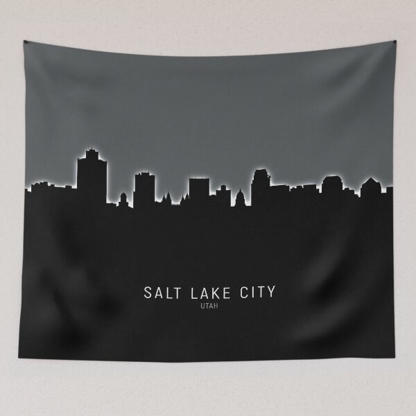 Item preview, Salt Lake City Utah Skyline designed and sold by ArtPrints.