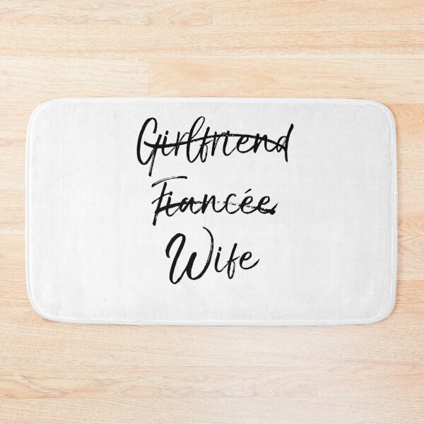 Item preview, Girlfriend Fiancée Marked Out Wife Matching Bridal Party Gifts designed and sold by TNDesignStudio.