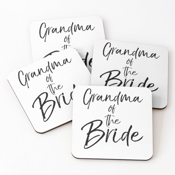 Artikelvorschau, Grandma of the Bride Matching Bridal Party Gifts entworfen und verkauft von TNDesignStudio.