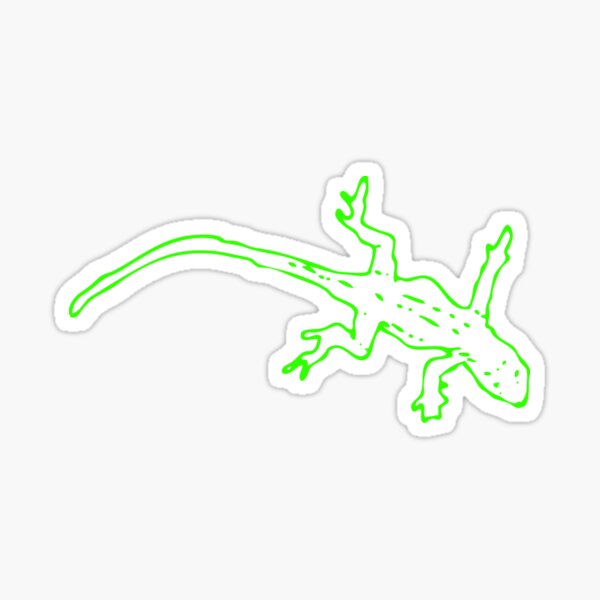Item preview, Green Lizard Reptile designed and sold by berlinius.