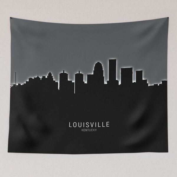 Item preview, Louisville Kentucky City Skyline designed and sold by ArtPrints.