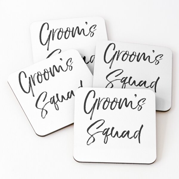 Artikelvorschau, Groom's Squad Matching Bridal Party Gifts entworfen und verkauft von TNDesignStudio.