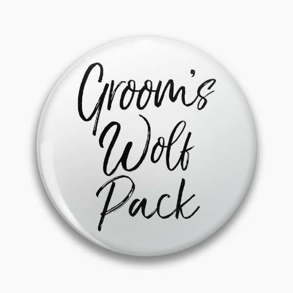Artikelvorschau, Groom's Wolf Pack Matching Bridal Party Gifts entworfen und verkauft von TNDesignStudio.