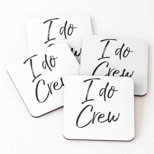 Artikelvorschau, I Do Crew Matching Bridal Party Gifts entworfen und verkauft von TNDesignStudio.