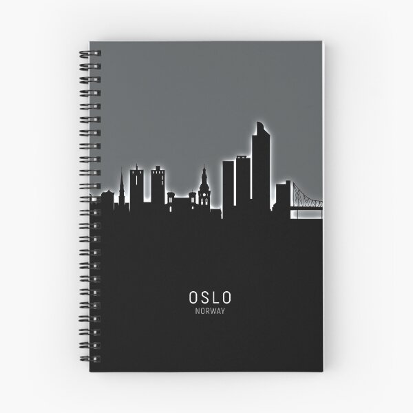 Item preview, Oslo Norway Skyline designed and sold by ArtPrints.