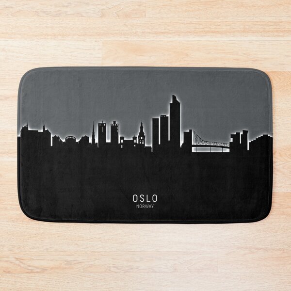 Item preview, Oslo Norway Skyline designed and sold by ArtPrints.
