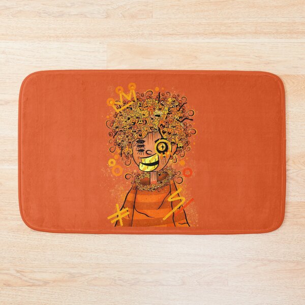 Item preview, Hooman Orange Doodle designed and sold by nynjamoves.