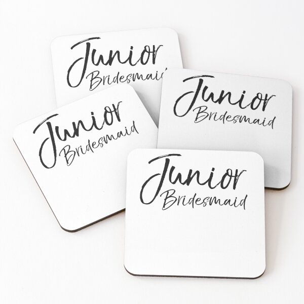 Artikelvorschau, Junior Bridesmaid Matching Bridal Party Gifts entworfen und verkauft von TNDesignStudio.