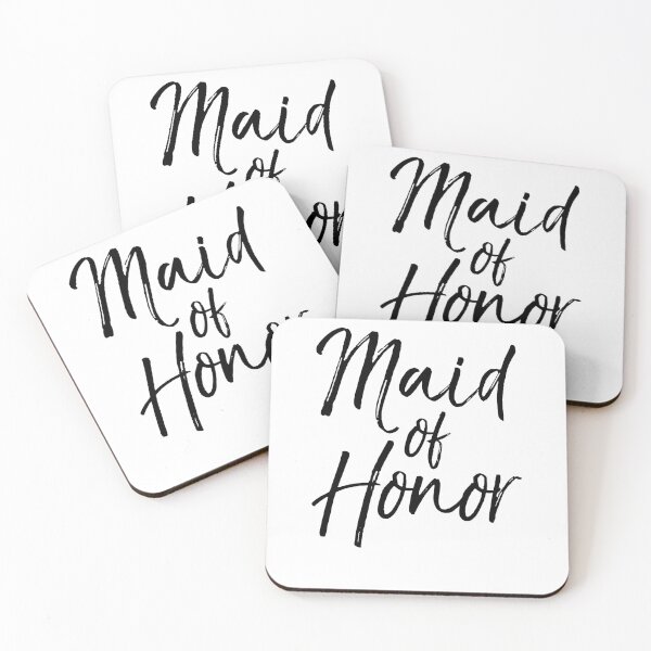 Artikelvorschau, Maid of Honor Matching Bridal Party Gifts entworfen und verkauft von TNDesignStudio.