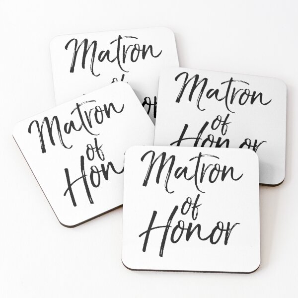 Item preview, Matron of Honor Matching Bridal Party Gifts designed and sold by TNDesignStudio.