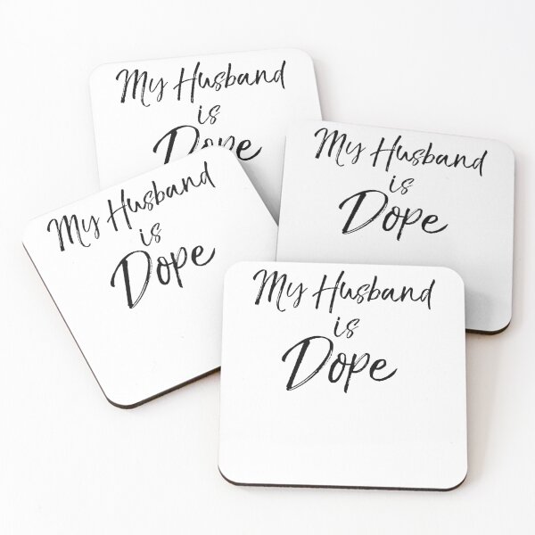 Item preview, My Husband is Dope Matching Bridal Party Gifts designed and sold by TNDesignStudio.