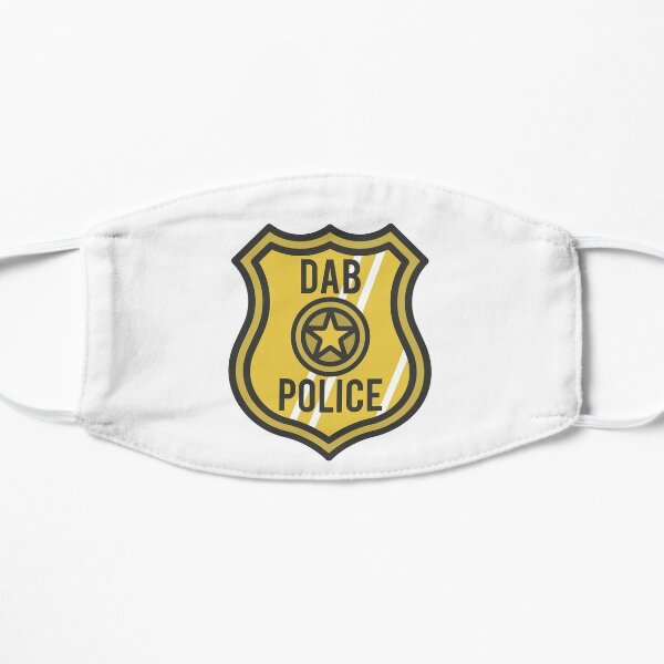 Dab Face Masks Redbubble - dab police dab police badge roblox police meme on meme