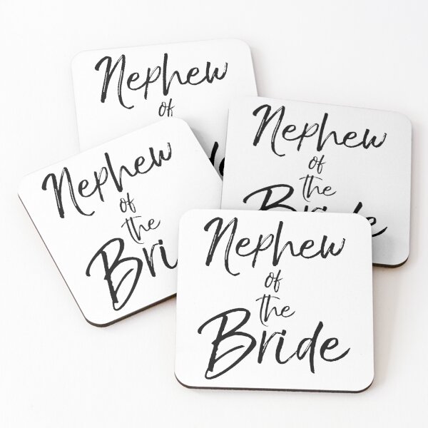 Artikelvorschau, Nephew of the Bride Matching Bridal Party Gifts entworfen und verkauft von TNDesignStudio.