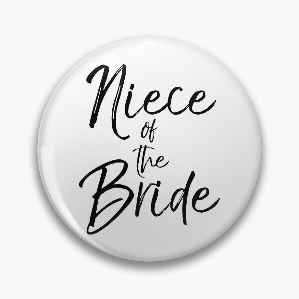 Artikelvorschau, Niece of the Bride Matching Bridal Party Gifts entworfen und verkauft von TNDesignStudio.