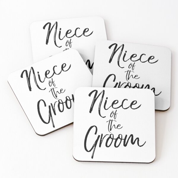 Artikelvorschau, Niece of the Groom Matching Bridal Party Gifts entworfen und verkauft von TNDesignStudio.