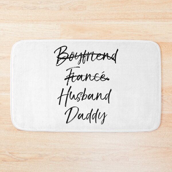 Item preview, Not Boyfriend or Fiancé Husband & Daddy Matching Bridal Party Gifts designed and sold by TNDesignStudio.