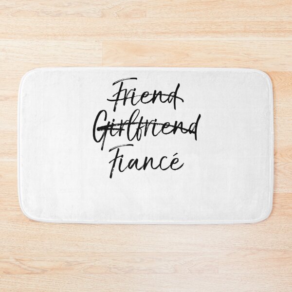 Item preview, Not Friend or Girlfriend Fiancé Engagement Gift Matching Bridal Party Gifts designed and sold by TNDesignStudio.