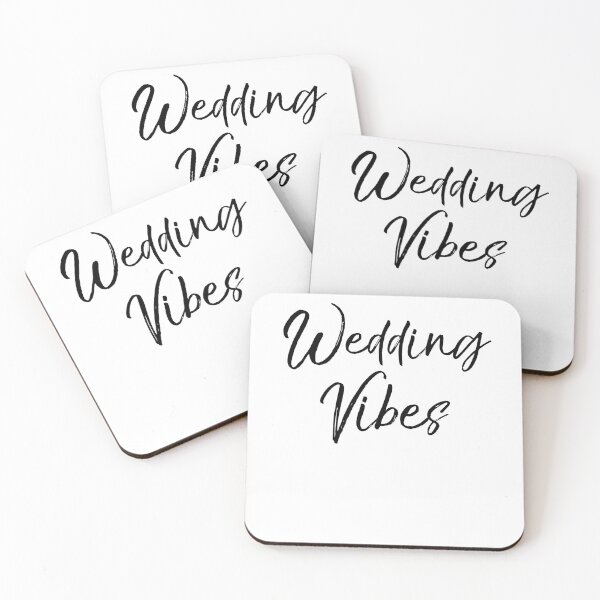 Artikelvorschau, Wedding Vibes Matching Bridal Party Gifts entworfen und verkauft von TNDesignStudio.