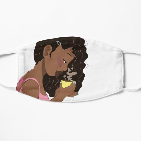 Coffee Cutie Flat Mask