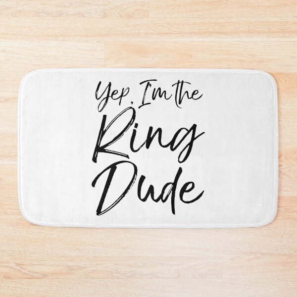 Item preview, Yep, I'm the Ring Dude Matching Bridal Party Gifts designed and sold by TNDesignStudio.