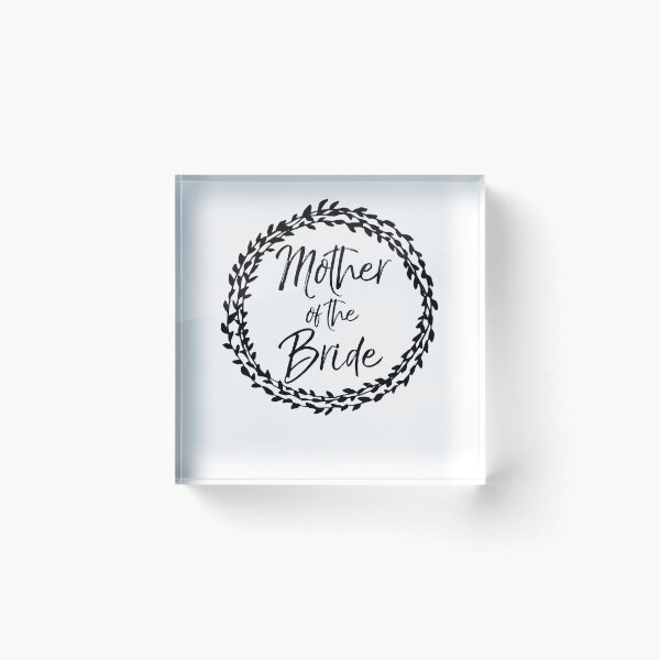 Item preview, Cute Mother of the Bride Flower Circle Floral Design designed and sold by TNDesignStudio.