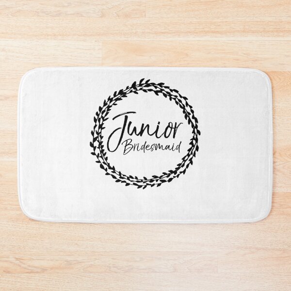 Item preview, Cute Junior Bridesmaid Flower Circle Floral Design designed and sold by TNDesignStudio.
