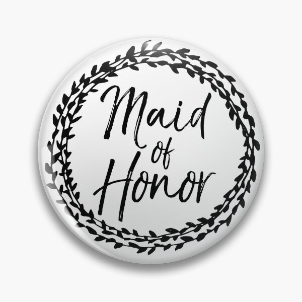 Artikelvorschau, Maid of Honor Flower Circle Floral Design entworfen und verkauft von TNDesignStudio.