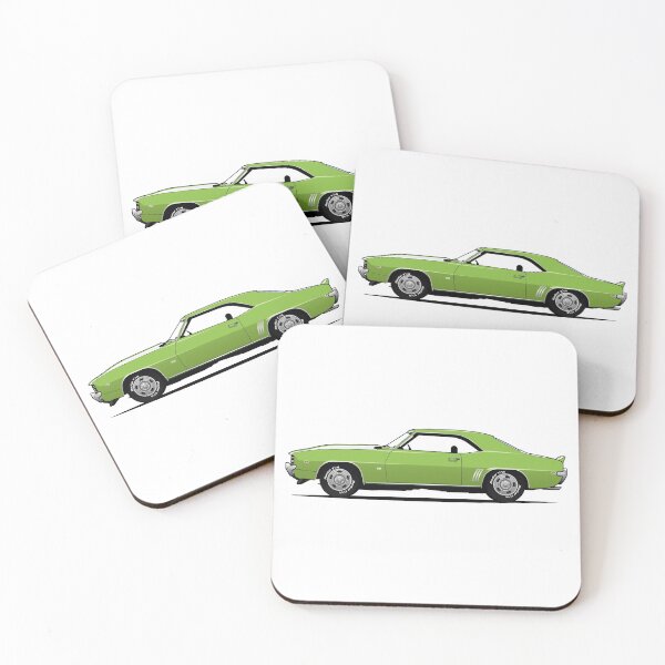 Item preview, green Camaro SS 69 designed and sold by OlegNaches.