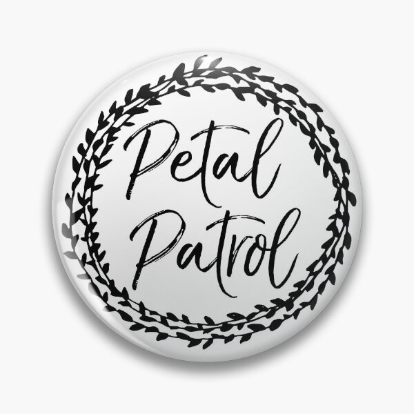 Artikelvorschau, Petal Patrol Flower Circle Floral Design entworfen und verkauft von TNDesignStudio.